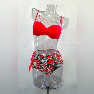 HIGH WAISTED BIKINI SET